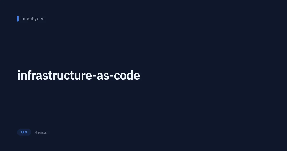 infrastructure-as-code