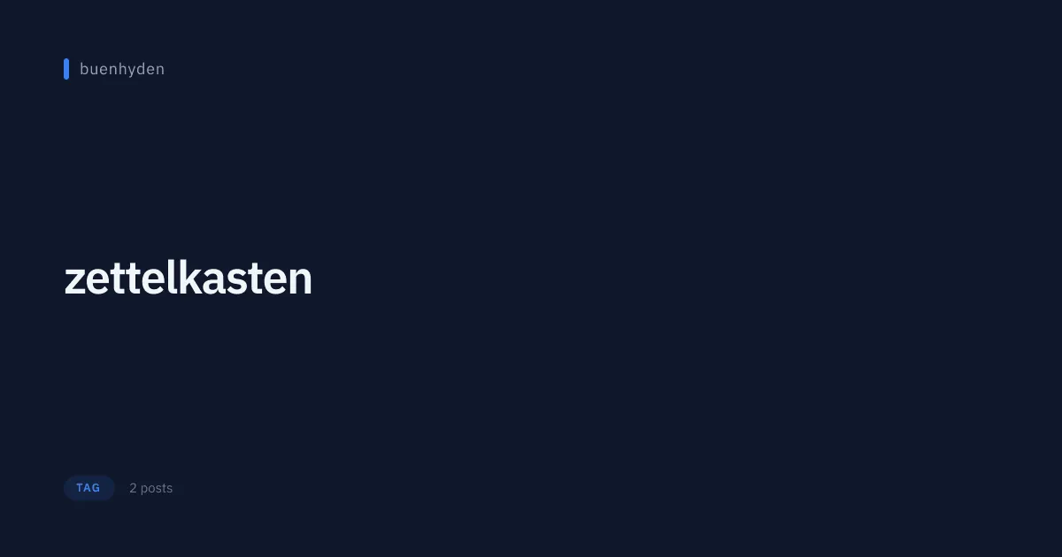 zettelkasten